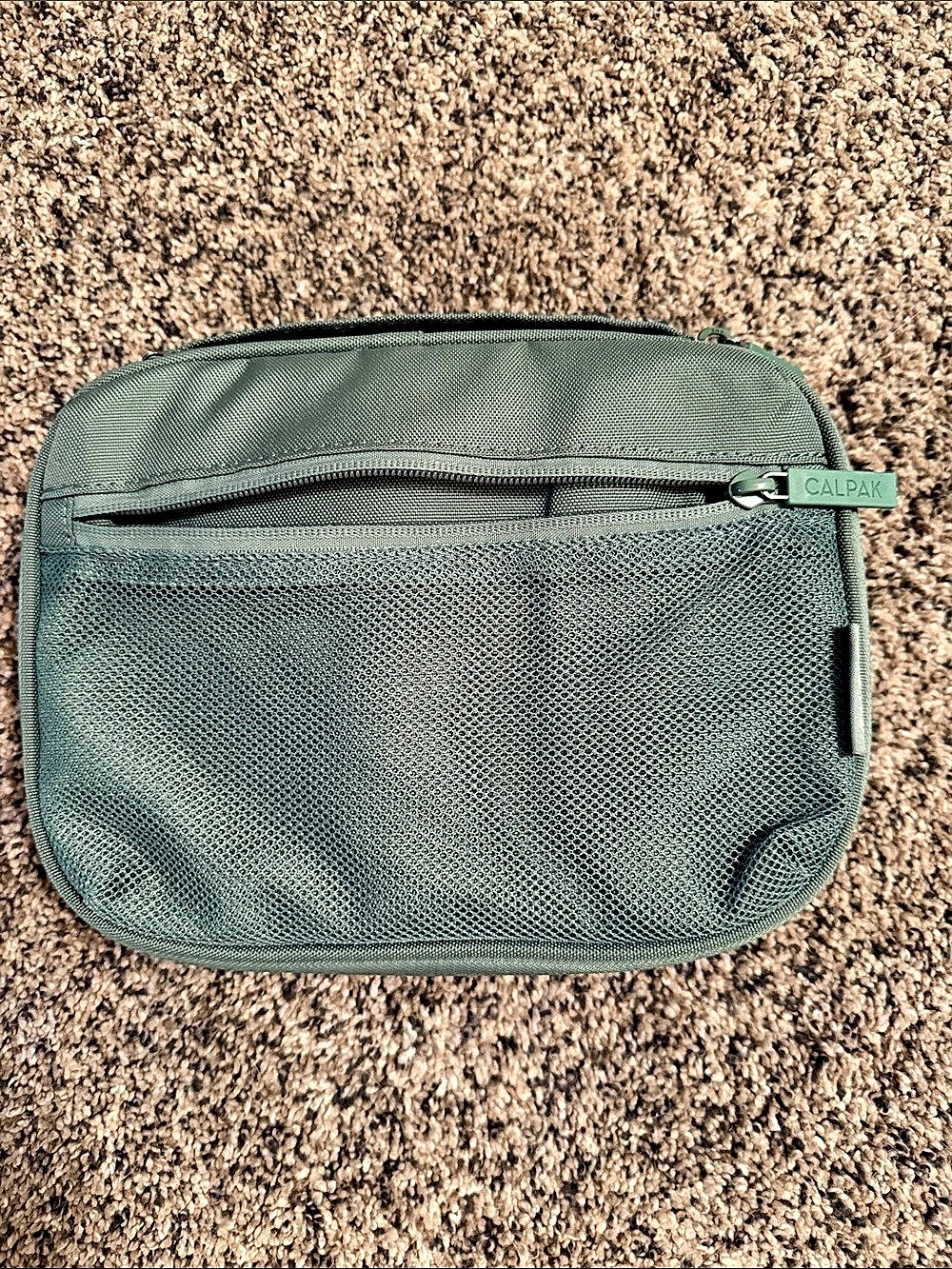 Calpak Tech Organizer Bag Green